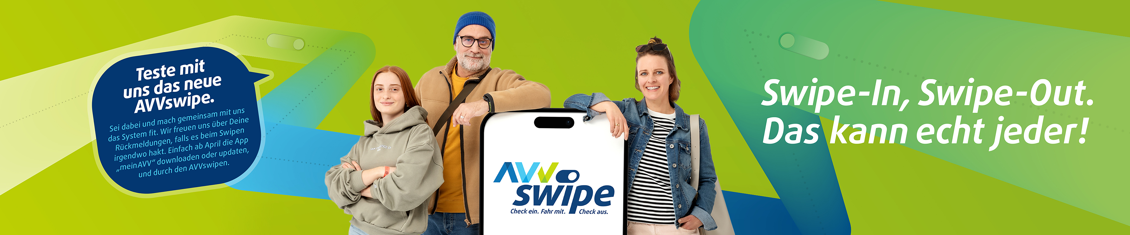 AVVswipe: Swipe-In, Swipe-Out. Das kann echt jeder!